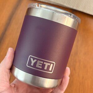 YETI Rambler 10 oz Lowball in the Nordic Purple